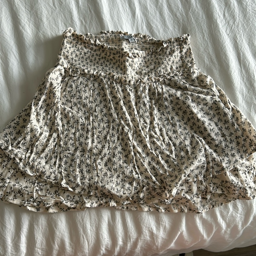Rails Two Tier Patterned Skirt
